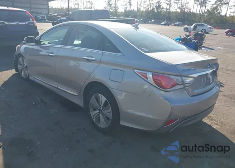 2013 Hyundai Sonata Hybrid Limited z USA, uszkodzony, nr VIN KMHEC4A46DA086030